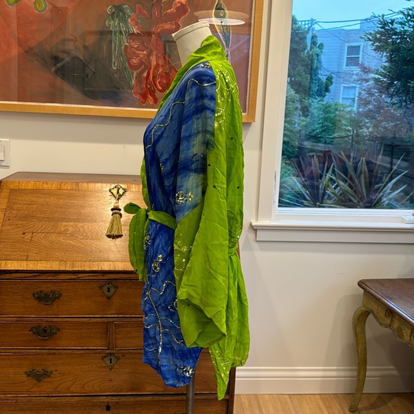 Sun Child Silk Jacket with Belt - Picture 5 of 8